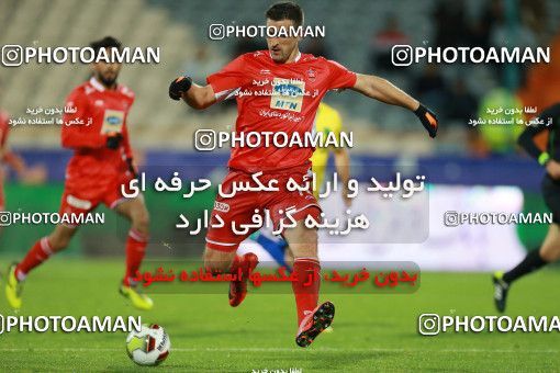 1422950, Tehran, , لیگ برتر فوتبال ایران، Persian Gulf Cup، Week 20، Second Leg، Persepolis 1 v 0 Sanat Naft Abadan on 2019/02/28 at Azadi Stadium