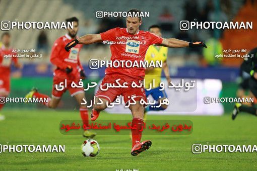 1422969, Tehran, , لیگ برتر فوتبال ایران، Persian Gulf Cup، Week 20، Second Leg، Persepolis 1 v 0 Sanat Naft Abadan on 2019/02/28 at Azadi Stadium