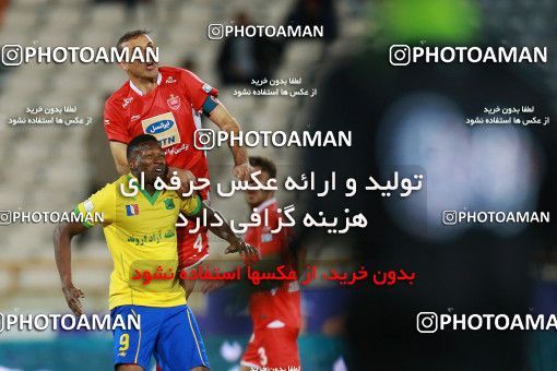 1422864, Tehran, , لیگ برتر فوتبال ایران، Persian Gulf Cup، Week 20، Second Leg، Persepolis 1 v 0 Sanat Naft Abadan on 2019/02/28 at Azadi Stadium