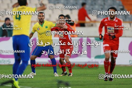 1422860, Tehran, , لیگ برتر فوتبال ایران، Persian Gulf Cup، Week 20، Second Leg، Persepolis 1 v 0 Sanat Naft Abadan on 2019/02/28 at Azadi Stadium