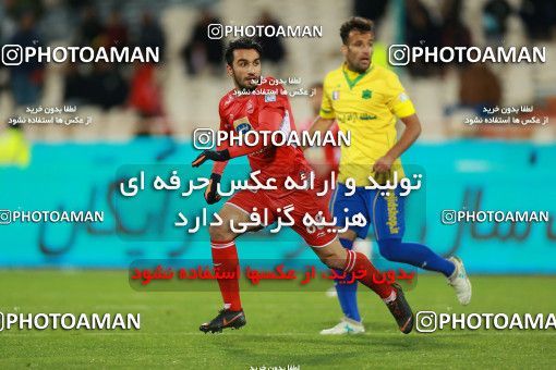 1422903, Tehran, , لیگ برتر فوتبال ایران، Persian Gulf Cup، Week 20، Second Leg، Persepolis 1 v 0 Sanat Naft Abadan on 2019/02/28 at Azadi Stadium