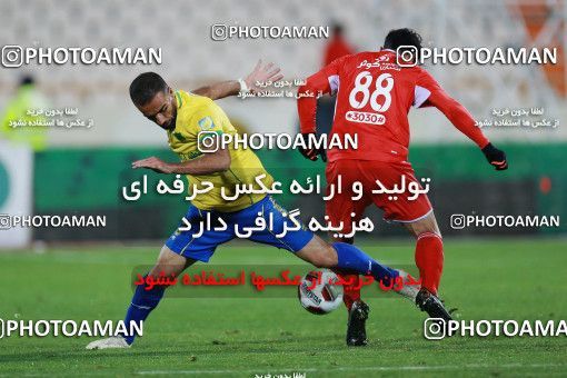 1422859, Tehran, , لیگ برتر فوتبال ایران، Persian Gulf Cup، Week 20، Second Leg، Persepolis 1 v 0 Sanat Naft Abadan on 2019/02/28 at Azadi Stadium
