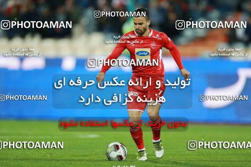 1422964, Tehran, , لیگ برتر فوتبال ایران، Persian Gulf Cup، Week 20، Second Leg، Persepolis 1 v 0 Sanat Naft Abadan on 2019/02/28 at Azadi Stadium