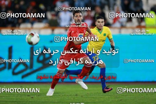 1422836, Tehran, , لیگ برتر فوتبال ایران، Persian Gulf Cup، Week 20، Second Leg، Persepolis 1 v 0 Sanat Naft Abadan on 2019/02/28 at Azadi Stadium