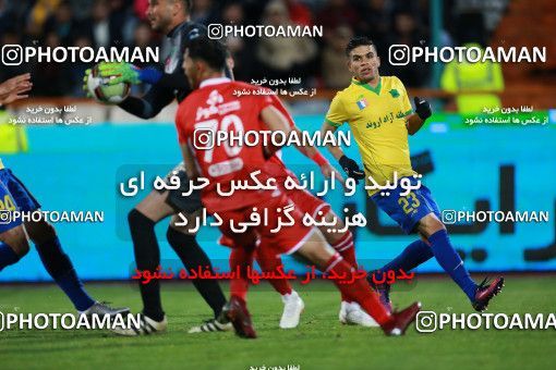 1422894, Tehran, , لیگ برتر فوتبال ایران، Persian Gulf Cup، Week 20، Second Leg، Persepolis 1 v 0 Sanat Naft Abadan on 2019/02/28 at Azadi Stadium