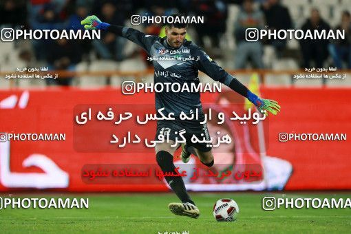 1422867, Tehran, , لیگ برتر فوتبال ایران، Persian Gulf Cup، Week 20، Second Leg، Persepolis 1 v 0 Sanat Naft Abadan on 2019/02/28 at Azadi Stadium