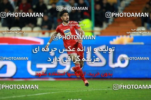 1422906, Tehran, , لیگ برتر فوتبال ایران، Persian Gulf Cup، Week 20، Second Leg، Persepolis 1 v 0 Sanat Naft Abadan on 2019/02/28 at Azadi Stadium