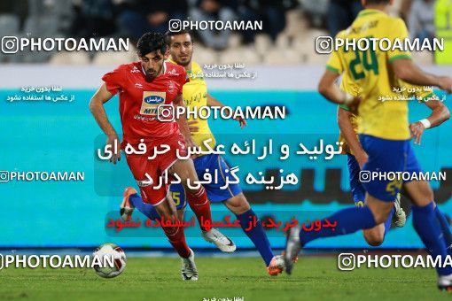 1422957, Tehran, , لیگ برتر فوتبال ایران، Persian Gulf Cup، Week 20، Second Leg، Persepolis 1 v 0 Sanat Naft Abadan on 2019/02/28 at Azadi Stadium
