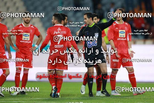 1422916, Tehran, , لیگ برتر فوتبال ایران، Persian Gulf Cup، Week 20، Second Leg، Persepolis 1 v 0 Sanat Naft Abadan on 2019/02/28 at Azadi Stadium