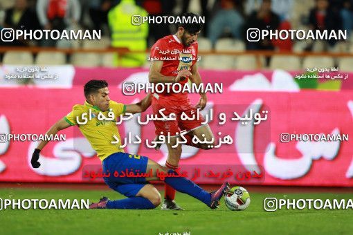 1422897, Tehran, , لیگ برتر فوتبال ایران، Persian Gulf Cup، Week 20، Second Leg، Persepolis 1 v 0 Sanat Naft Abadan on 2019/02/28 at Azadi Stadium