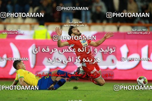 1422819, Tehran, , لیگ برتر فوتبال ایران، Persian Gulf Cup، Week 20، Second Leg، Persepolis 1 v 0 Sanat Naft Abadan on 2019/02/28 at Azadi Stadium