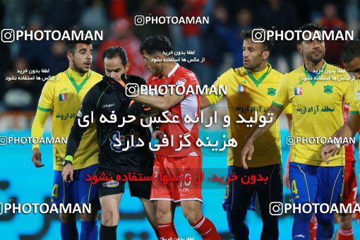 1422976, Tehran, , لیگ برتر فوتبال ایران، Persian Gulf Cup، Week 20، Second Leg، Persepolis 1 v 0 Sanat Naft Abadan on 2019/02/28 at Azadi Stadium