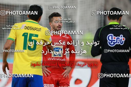 1423058, Tehran, , لیگ برتر فوتبال ایران، Persian Gulf Cup، Week 20، Second Leg، Persepolis 1 v 0 Sanat Naft Abadan on 2019/02/28 at Azadi Stadium