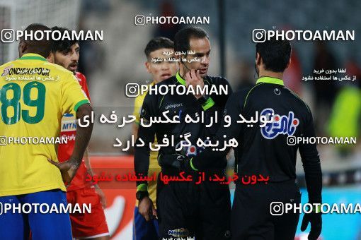 1423084, Tehran, , لیگ برتر فوتبال ایران، Persian Gulf Cup، Week 20، Second Leg، Persepolis 1 v 0 Sanat Naft Abadan on 2019/02/28 at Azadi Stadium