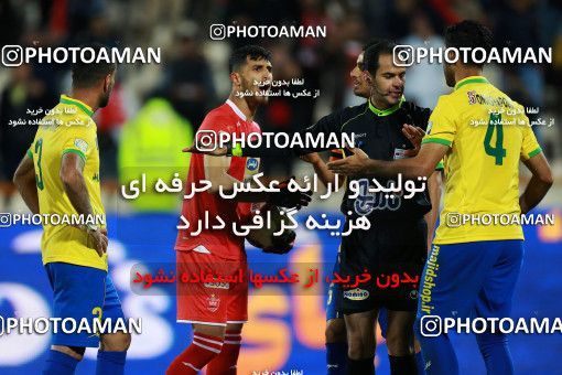 1423035, Tehran, , لیگ برتر فوتبال ایران، Persian Gulf Cup، Week 20، Second Leg، Persepolis 1 v 0 Sanat Naft Abadan on 2019/02/28 at Azadi Stadium