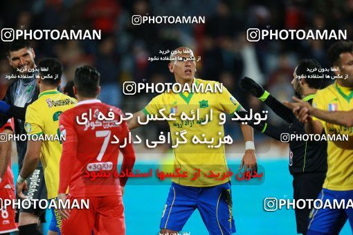 1423042, Tehran, , لیگ برتر فوتبال ایران، Persian Gulf Cup، Week 20، Second Leg، Persepolis 1 v 0 Sanat Naft Abadan on 2019/02/28 at Azadi Stadium