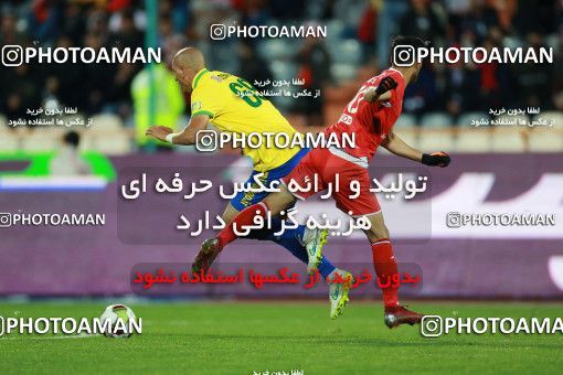 1423000, Tehran, , لیگ برتر فوتبال ایران، Persian Gulf Cup، Week 20، Second Leg، Persepolis 1 v 0 Sanat Naft Abadan on 2019/02/28 at Azadi Stadium