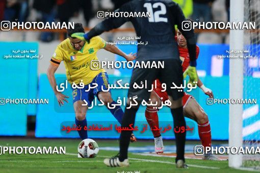 1422991, Tehran, , لیگ برتر فوتبال ایران، Persian Gulf Cup، Week 20، Second Leg، Persepolis 1 v 0 Sanat Naft Abadan on 2019/02/28 at Azadi Stadium