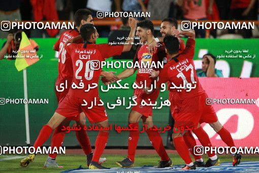 1430822, Tehran, Iran, Iran Football Pro League، Persian Gulf Cup، Week 1، First Leg، Persepolis 1 v 0 Pars Jonoubi Jam on 2019/08/22 at Azadi Stadium