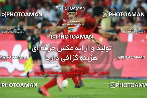 1430963, Tehran, Iran, Iran Football Pro League، Persian Gulf Cup، Week 1، First Leg، Persepolis 1 v 0 Pars Jonoubi Jam on 2019/08/22 at Azadi Stadium