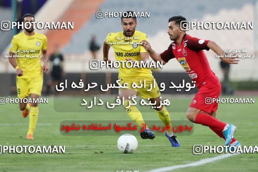 1441877, Tehran, Iran, Iran Football Pro League، Persian Gulf Cup، Week 1، First Leg، Persepolis 1 v 0 Pars Jonoubi Jam on 2019/08/22 at Azadi Stadium