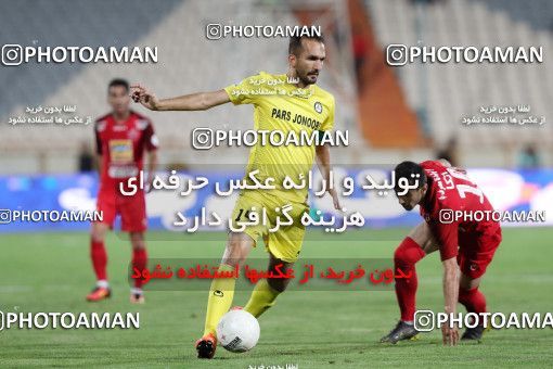 1442083, Tehran, Iran, Iran Football Pro League، Persian Gulf Cup، Week 1، First Leg، Persepolis 1 v 0 Pars Jonoubi Jam on 2019/08/22 at Azadi Stadium