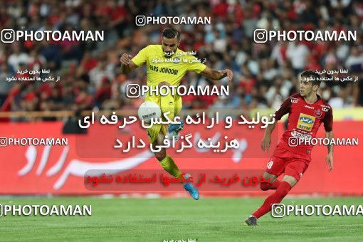 1441944, Tehran, Iran, Iran Football Pro League، Persian Gulf Cup، Week 1، First Leg، Persepolis 1 v 0 Pars Jonoubi Jam on 2019/08/22 at Azadi Stadium