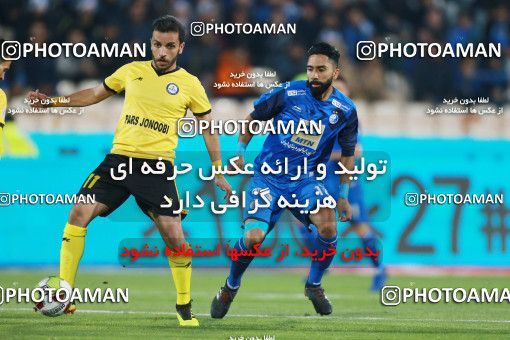 1432890, Tehran, , لیگ برتر فوتبال ایران، Persian Gulf Cup، Week 19، Second Leg، Esteghlal 2 v 0 Pars Jonoubi Jam on 2019/02/20 at Azadi Stadium