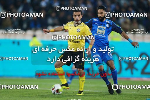 1432968, Tehran, , لیگ برتر فوتبال ایران، Persian Gulf Cup، Week 19، Second Leg، Esteghlal 2 v 0 Pars Jonoubi Jam on 2019/02/20 at Azadi Stadium