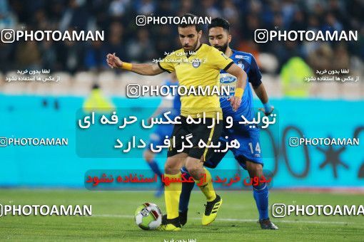 1432923, Tehran, , لیگ برتر فوتبال ایران، Persian Gulf Cup، Week 19، Second Leg، Esteghlal 2 v 0 Pars Jonoubi Jam on 2019/02/20 at Azadi Stadium