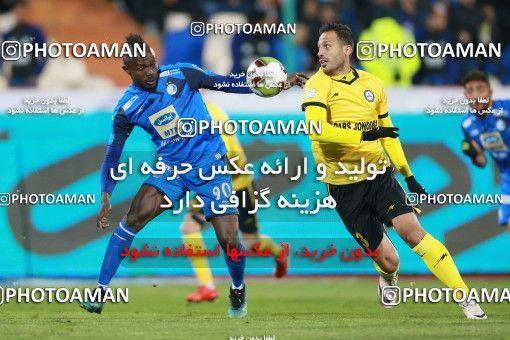 1432935, Tehran, , لیگ برتر فوتبال ایران، Persian Gulf Cup، Week 19، Second Leg، Esteghlal 2 v 0 Pars Jonoubi Jam on 2019/02/20 at Azadi Stadium