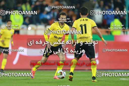 1432900, Tehran, , لیگ برتر فوتبال ایران، Persian Gulf Cup، Week 19، Second Leg، Esteghlal 2 v 0 Pars Jonoubi Jam on 2019/02/20 at Azadi Stadium