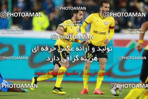 1433193, Tehran, , لیگ برتر فوتبال ایران، Persian Gulf Cup، Week 19، Second Leg، Esteghlal 2 v 0 Pars Jonoubi Jam on 2019/02/20 at Azadi Stadium