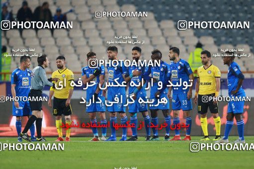 1433099, Tehran, , لیگ برتر فوتبال ایران، Persian Gulf Cup، Week 19، Second Leg، Esteghlal 2 v 0 Pars Jonoubi Jam on 2019/02/20 at Azadi Stadium