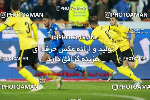 1433206, Tehran, , لیگ برتر فوتبال ایران، Persian Gulf Cup، Week 19، Second Leg، Esteghlal 2 v 0 Pars Jonoubi Jam on 2019/02/20 at Azadi Stadium