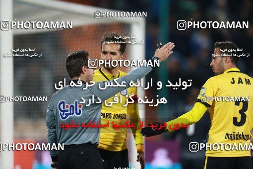 1433235, Tehran, , لیگ برتر فوتبال ایران، Persian Gulf Cup، Week 19، Second Leg، Esteghlal 2 v 0 Pars Jonoubi Jam on 2019/02/20 at Azadi Stadium