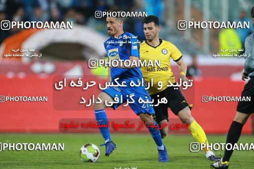 1433022, Tehran, , لیگ برتر فوتبال ایران، Persian Gulf Cup، Week 19، Second Leg، Esteghlal 2 v 0 Pars Jonoubi Jam on 2019/02/20 at Azadi Stadium