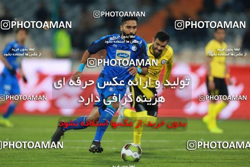 1433114, Tehran, , لیگ برتر فوتبال ایران، Persian Gulf Cup، Week 19، Second Leg، Esteghlal 2 v 0 Pars Jonoubi Jam on 2019/02/20 at Azadi Stadium