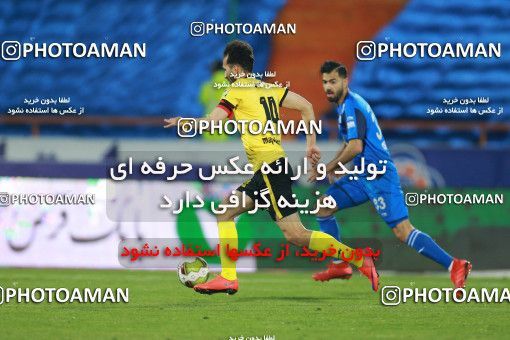 1433047, Tehran, , لیگ برتر فوتبال ایران، Persian Gulf Cup، Week 19، Second Leg، Esteghlal 2 v 0 Pars Jonoubi Jam on 2019/02/20 at Azadi Stadium