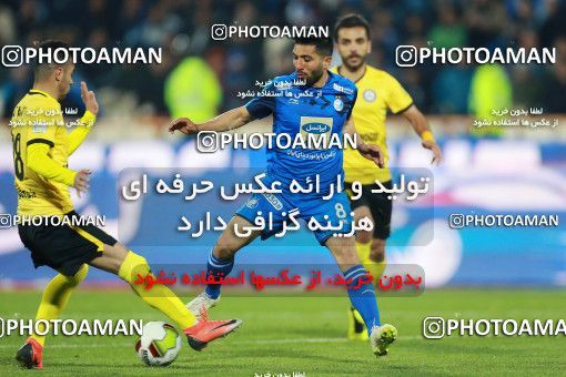 1433108, Tehran, , لیگ برتر فوتبال ایران، Persian Gulf Cup، Week 19، Second Leg، Esteghlal 2 v 0 Pars Jonoubi Jam on 2019/02/20 at Azadi Stadium