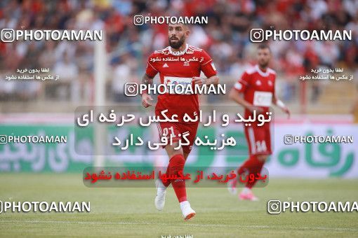 1435986, Tehran,Shahr Qods, , Iran Football Pro League، Persian Gulf Cup، Week 2، First Leg، Tractor Sazi 1 v 0 Persepolis on 2019/08/30 at Yadegar-e Emam Stadium