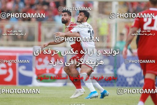1436058, Tehran,Shahr Qods, , Iran Football Pro League، Persian Gulf Cup، Week 2، First Leg، Tractor Sazi 1 v 0 Persepolis on 2019/08/30 at Yadegar-e Emam Stadium