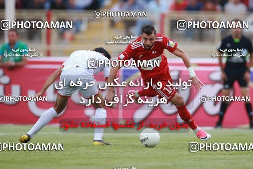 1436120, Tehran,Shahr Qods, , Iran Football Pro League، Persian Gulf Cup، Week 2، First Leg، Tractor Sazi 1 v 0 Persepolis on 2019/08/30 at Yadegar-e Emam Stadium