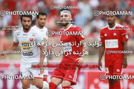 1436024, Tehran,Shahr Qods, , Iran Football Pro League، Persian Gulf Cup، Week 2، First Leg، Tractor Sazi 1 v 0 Persepolis on 2019/08/30 at Yadegar-e Emam Stadium