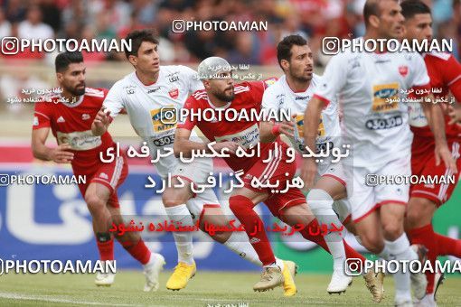 1436210, Tehran,Shahr Qods, , Iran Football Pro League، Persian Gulf Cup، Week 2، First Leg، Tractor Sazi 1 v 0 Persepolis on 2019/08/30 at Yadegar-e Emam Stadium