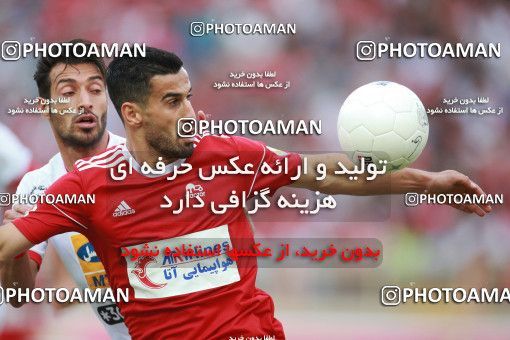 1436175, Tehran,Shahr Qods, , Iran Football Pro League، Persian Gulf Cup، Week 2، First Leg، Tractor Sazi 1 v 0 Persepolis on 2019/08/30 at Yadegar-e Emam Stadium
