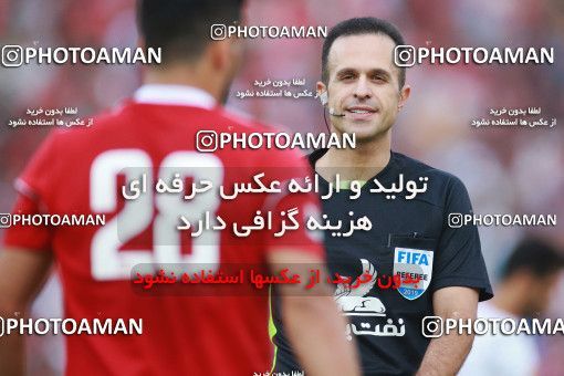 1436234, Tehran,Shahr Qods, , Iran Football Pro League، Persian Gulf Cup، Week 2، First Leg، Tractor Sazi 1 v 0 Persepolis on 2019/08/30 at Yadegar-e Emam Stadium