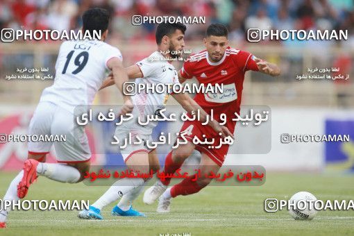 1436179, Tehran,Shahr Qods, , Iran Football Pro League، Persian Gulf Cup، Week 2، First Leg، Tractor Sazi 1 v 0 Persepolis on 2019/08/30 at Yadegar-e Emam Stadium