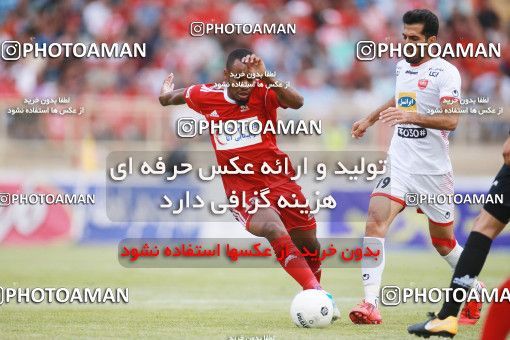 1436208, Tehran,Shahr Qods, , Iran Football Pro League، Persian Gulf Cup، Week 2، First Leg، Tractor Sazi 1 v 0 Persepolis on 2019/08/30 at Yadegar-e Emam Stadium