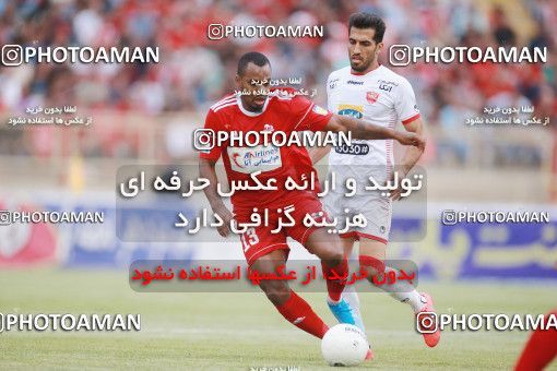 1436254, Tehran,Shahr Qods, , Iran Football Pro League، Persian Gulf Cup، Week 2، First Leg، Tractor Sazi 1 v 0 Persepolis on 2019/08/30 at Yadegar-e Emam Stadium